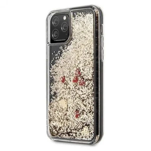 Guess Liquid Glitter iPhone 11 Pro tok arany (GUHCN58GLHREGO) - 2