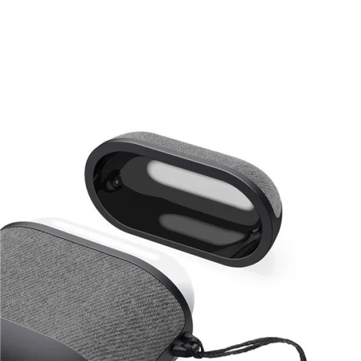 Dux Ducis PU bőr Apple Airpods 2/1 tok fekete - 4