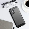 Szénszál mintájú TPU tok Samsung S20 kék thumbnail