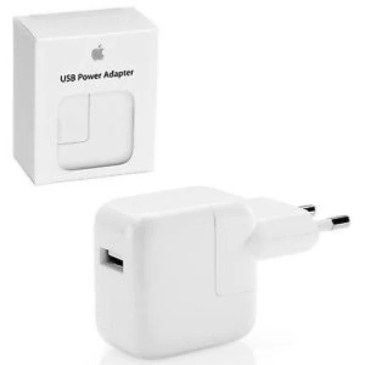 Apple gyári A1357 hálózati töltő adapter 12W 2.1A USB dobozos - 1