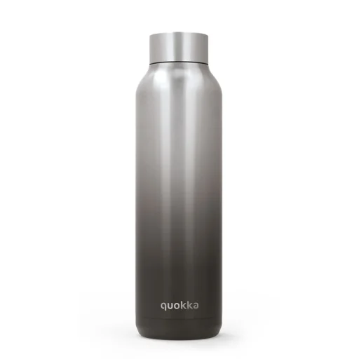 Quokka Solid vákum szigetelt vizesüveg, rozsdamentes acél kulacs 630 ml umbra - 1