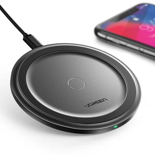 Ugreen vezeték nélküli töltő Qi 10W fekete (60470) - 2