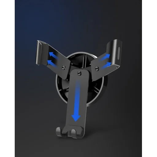 Ugreen gravitációs autós telefontartó univerzális szellőzőre erősíthető szürke (50564) - 9