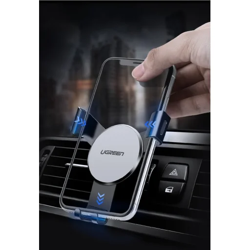 Ugreen gravitációs autós telefontartó univerzális szellőzőre erősíthető szürke (50564) - 13