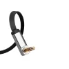 Ugreen AUX 3.5mm-es mini jack lapos kábel 1m ezüst (10597) thumbnail