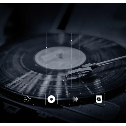 Ugreen AUX 3.5mm-es mini jack lapos kábel 1m ezüst (10597) - 8