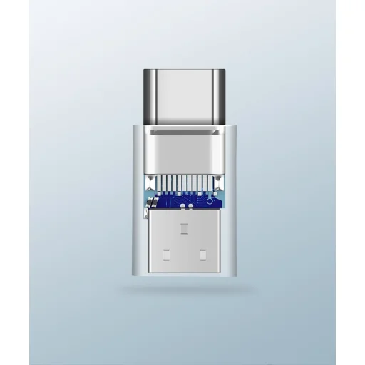 Ugreen micro-USB / USB-C Type-C átalakító adapter fekete - 14