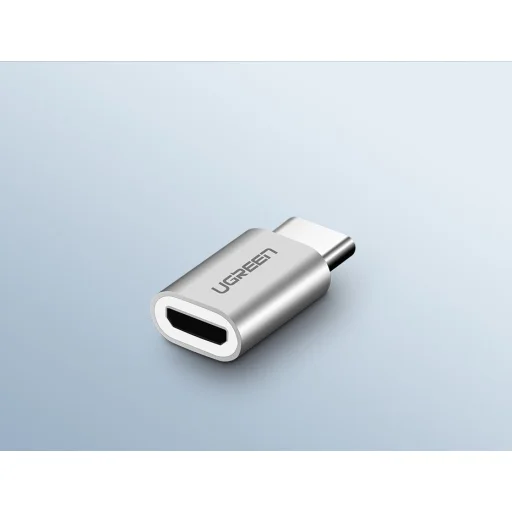 Ugreen micro-USB / USB-C Type-C átalakító adapter fekete - 8