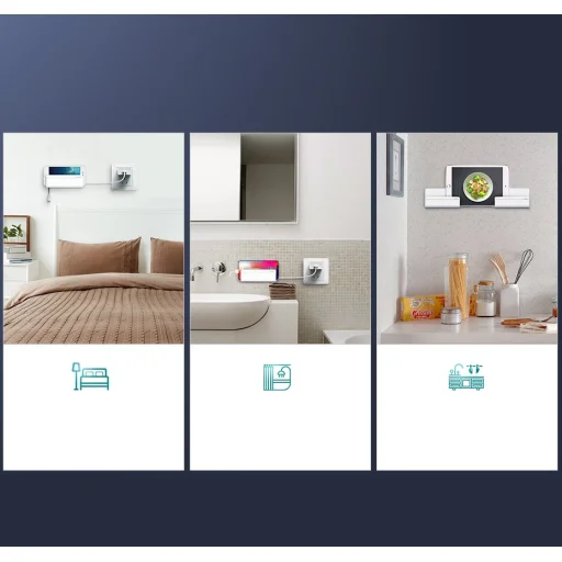 Ugreen fali tartó okostelefonhoz fehér (30394) - 3