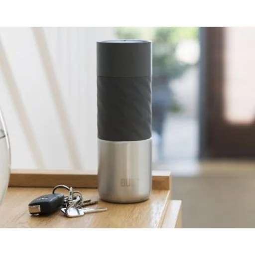 Built Hydration rozsdamentes acél kulacs 470 ML fekete-fém színben - 2