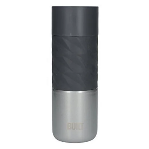 Built Hydration rozsdamentes acél kulacs 470 ML fekete-fém színben - 4