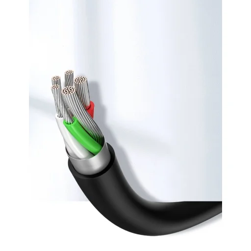 Ugreen USB/ USB Type-C kábel 3A kábel 0.5m fekete - 9