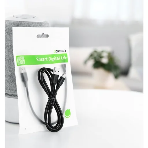 Ugreen USB/ USB Type-C kábel 3A kábel 0.5m fekete - 2