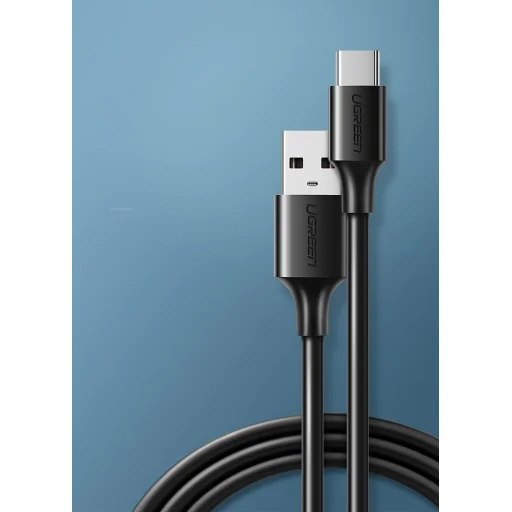 Ugreen USB/ USB Type-C kábel 3A kábel 0.5m fekete - 4