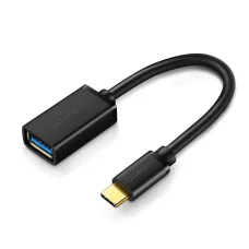 Ugreen USB/USB-C Type-C 3.0 OTG kábel/ átalakító adapter fekete
