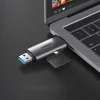 Ugreen USB Type C/ USB 3.0 SD/ micro SD kártyaolvasó szürke - 7