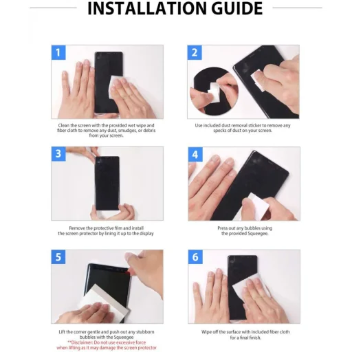 Ringke ID Apple iPhone XS Max 3D kijelzővédő üvegfólia - 8