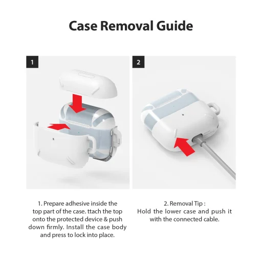Ringke Airpods Pro tok fekete/narancssárga - 9