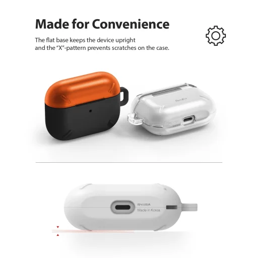 Ringke Airpods Pro tok fekete/narancssárga - 10