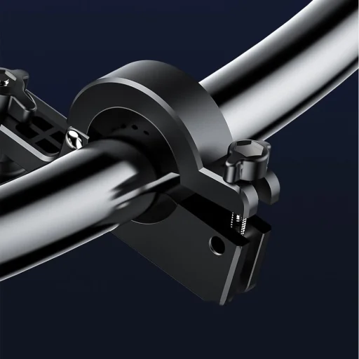 Baseus univerzális kormányra szerelhető biciklis telefon és tükörtartó ezüst (SUKJA-0S) - 18