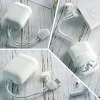 AirPods 1/2 tok, szilikon tok + lightning kábel fehér Remax thumbnail