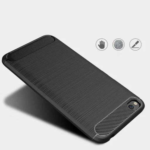 Carbon mintájú TPU tok Xiaomi Redmi Go fekete - 5