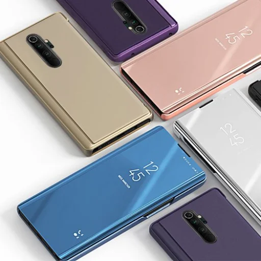 Clear View fliptok Xiaomi Mi Note 10 / Mi Note 10 Pro / Mi CC9 Pro fekete - 3