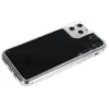 Folyékony flitteres mintájú TPU tok iPhone 11 Pro fekete thumbnail