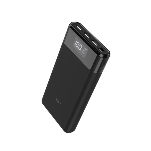 HOCO B35E Entourage 30000 mAh powerbank 3xUSB fekete - 1