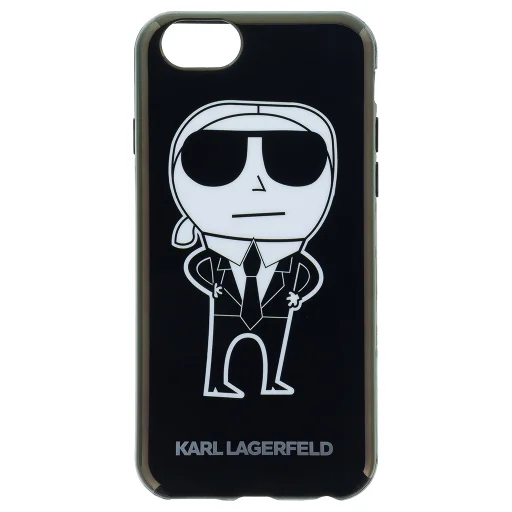 Karl Lagerfeld KLHCP6HTKKA K-Team tok iPhone 6/6S fekete - 1