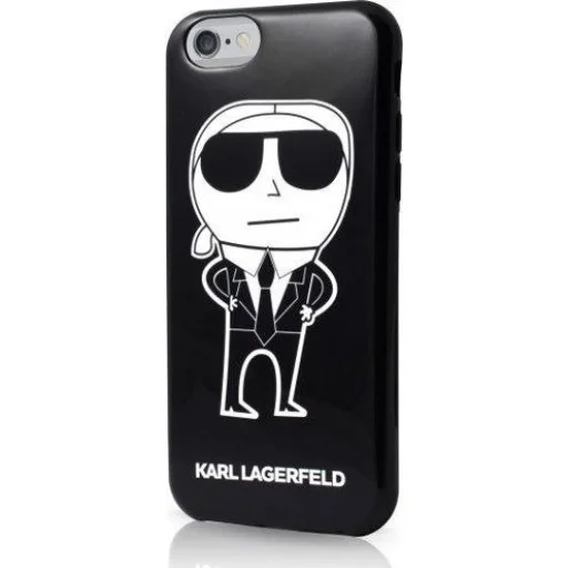 Karl Lagerfeld KLHCP6HTKKA K-Team tok iPhone 6/6S fekete - 2