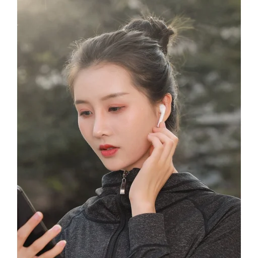 Baseus Encok W04 Pro vezeték nélküli Bluetooth TWS fülhallgató rózsaszín (NGW04P-04) - 12