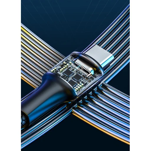 Baseus Twins 2in1 kábel, USB Type C PD - USB Type C tápegység (60W 20V / 3A) + Lightning (9V 2A) kábel 1m fekete (CATLYW-H01) - 17