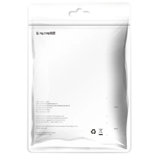 Baseus Halo nylon harisnyázott USB/Lightning kábel 2.4A/2m fekete (CALGH-C01) - 14