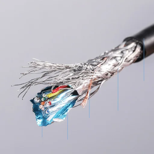 Baseus 4K HDMI/VGA - Micro USB - AUX audio 3.5mm mini jack átalakító adapter fekete (CAHUB-AH01) - 6