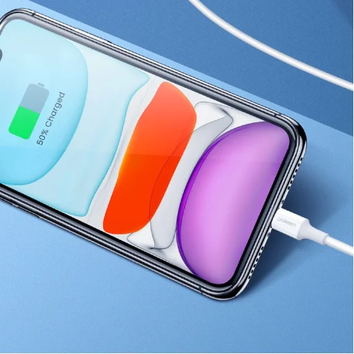 Ugreen fali töltő adapter USB-C PD 3.0 gyors töltés 4.0 18W 3A fehér (60450) - 13