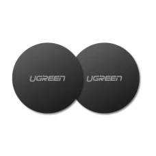 Ugreen 2x fém betét mágneses autós tartókhoz fekete (30836) fémlap