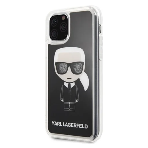 Karl Lagerfeld Iconic iPhone 11 Pro Max TPU tok fekete (KLHCN65ICGBK) - 1
