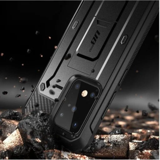 Supcase Unicorn Beetle Pro tok Samsung Galaxy S20 Ultra fekete ütésálló - 2
