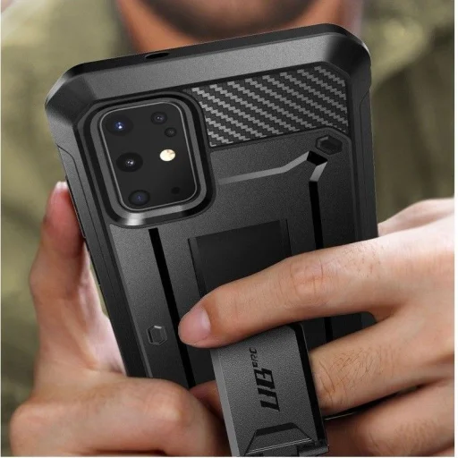 Supcase Unicorn Beetle Pro tok Samsung Galaxy S20 Plus fekete ütésálló - 3