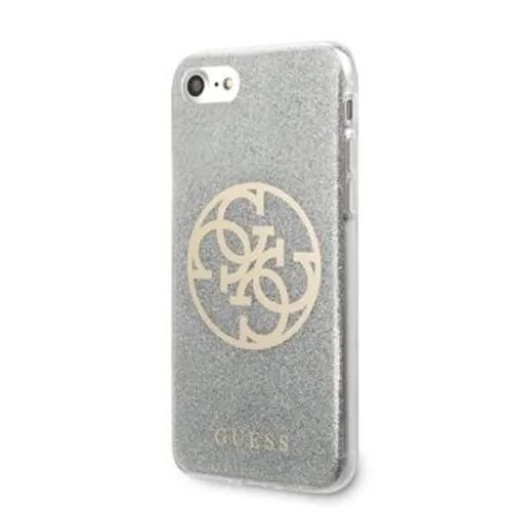 iPhone 7/8/SE 2020 / SE 2022 Guess tok szürke csillámos (GUHCI8PCUGLLG) - 5