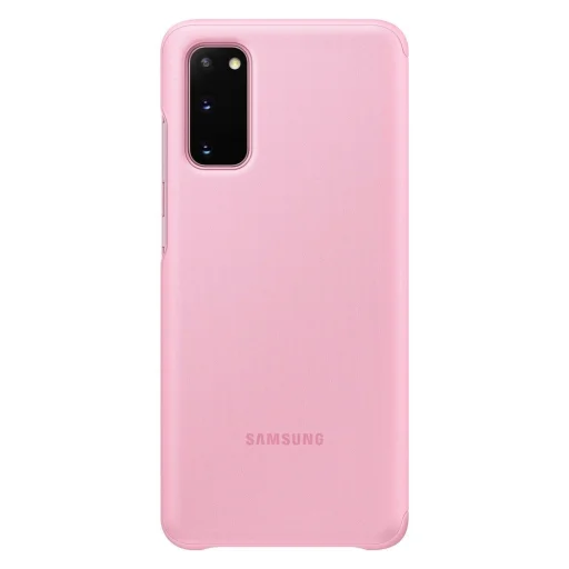 Samsung gyári fliptok intelligens kijelzővel Samsung S20 pink (EF-ZG980CPEGEU) - 2