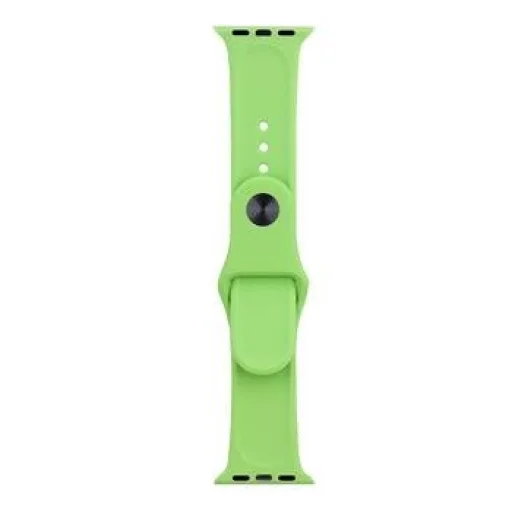 Tactical szilikon Apple Watch 3/4/5/6/7/8/SE 38/40/41 mm zöld szíj - 1