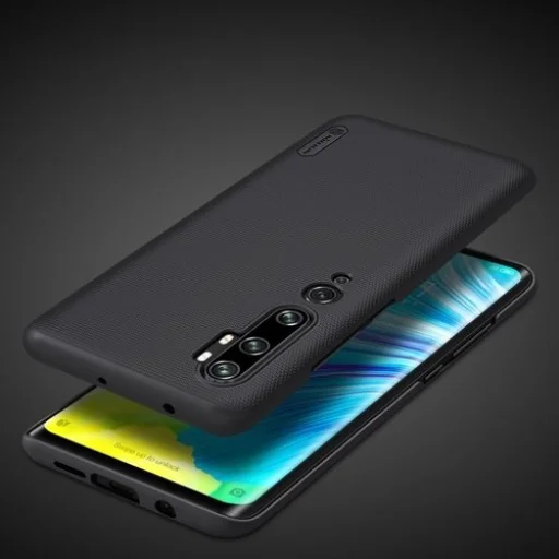 Nillkin Super Frosted Shield tok + ajándék támaszték Xiaomi Mi Note 10 / Mi Note 10 Pro / Mi CC9 Pro fekete - 9