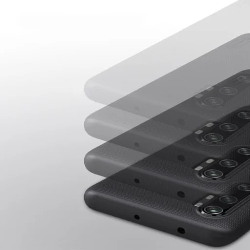 Nillkin Super Frosted Shield tok + ajándék támaszték Xiaomi Mi Note 10 / Mi Note 10 Pro / Mi CC9 Pro fekete - 10