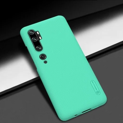 Nillkin Super Frosted Shield tok + ajándék támaszték Xiaomi Mi Note 10 / Mi Note 10 Pro / Mi CC9 Pro fekete - 2