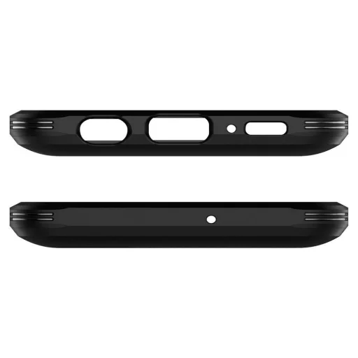 Samsung Galaxy A71 Spigen Tough Armor tok kihajtható támasszal fémpala színben - 2