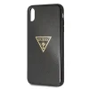 Guess Glitter Triangle tok iPhone Xs Max fekete thumbnail