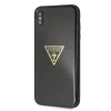 Guess Glitter Triangle tok iPhone Xs Max fekete thumbnail