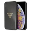 Guess Glitter Triangle tok iPhone Xs Max fekete thumbnail